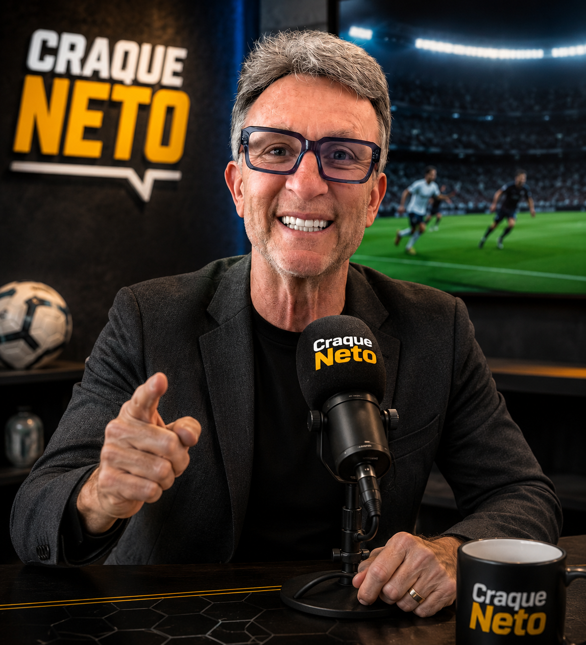 Craque Neto - Comentarista Esportivo